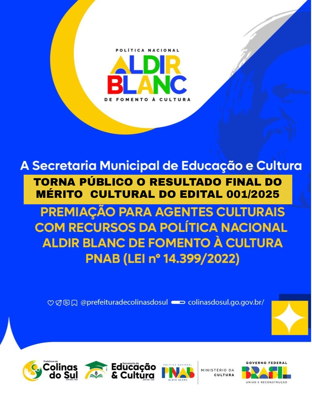 RESULTADO FINAL – POLÍTICA NACIONAL ALDIR BLANC – PNAB.